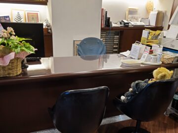 漢方相談用カウンター